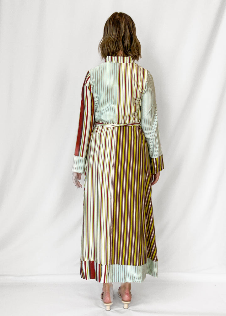 Beck Striped Midi Dress