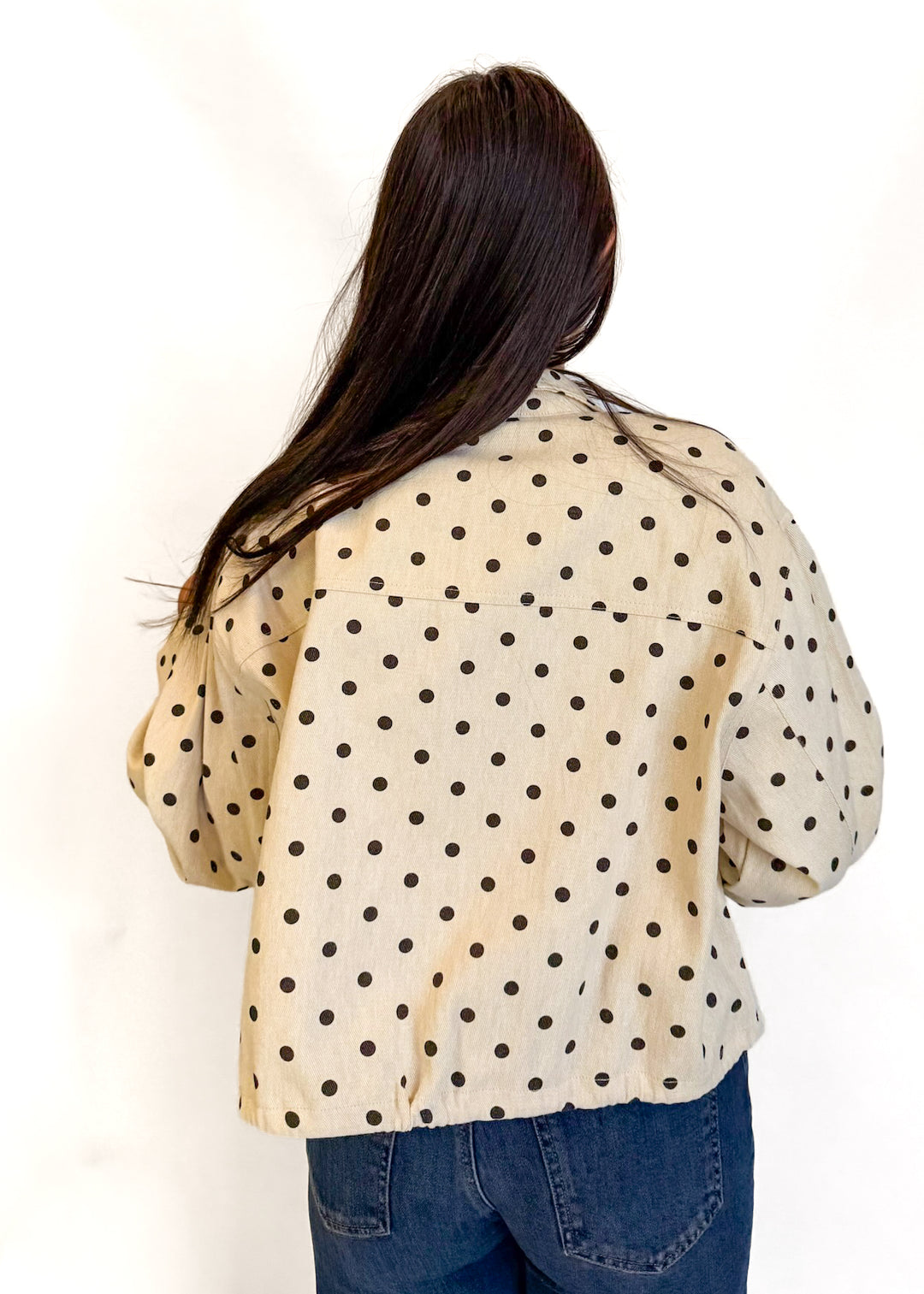 Amelia Polka Dot Jacket