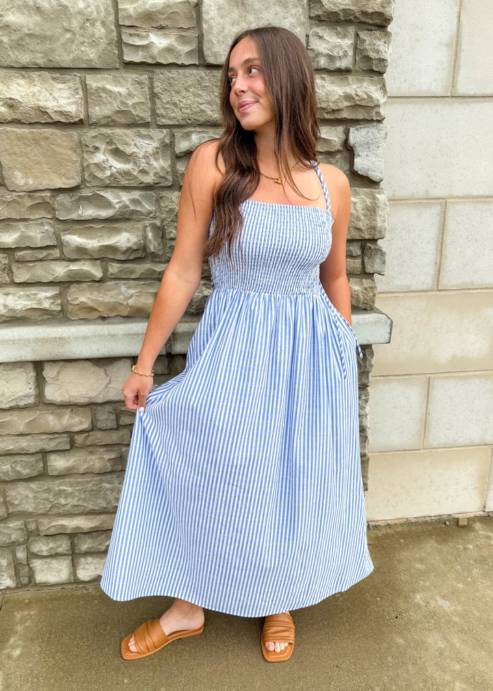Six Fifty Ebony Striped Dress