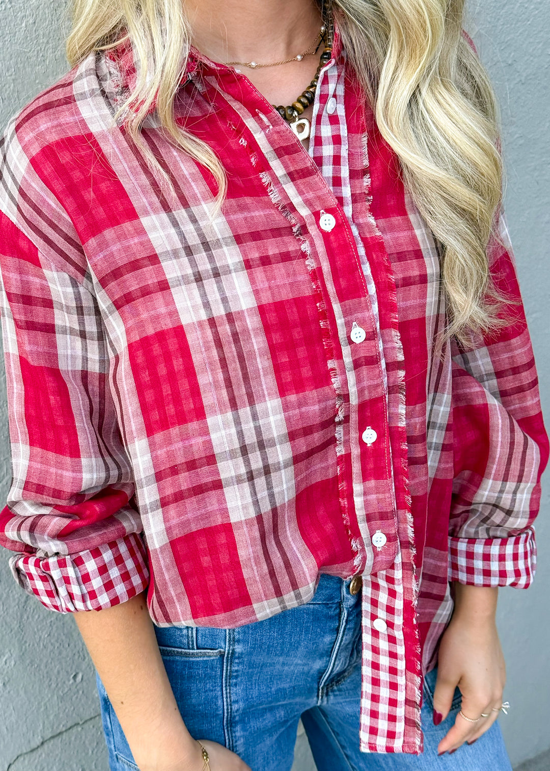 McKinley Oversized Button Down