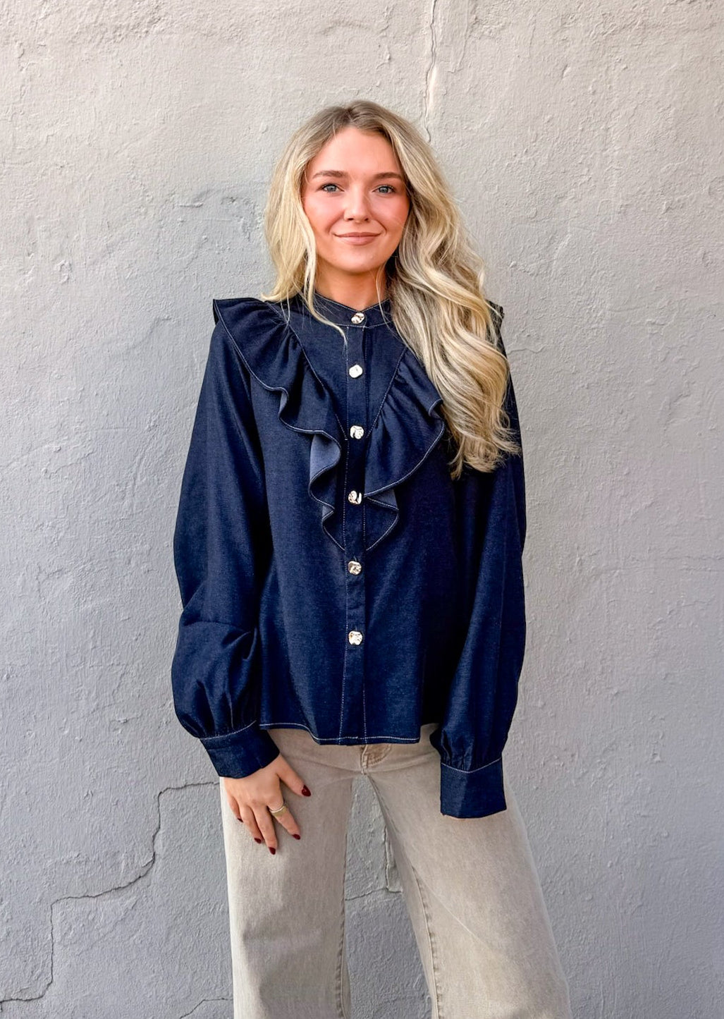 Binanca Ruffle Blouse
