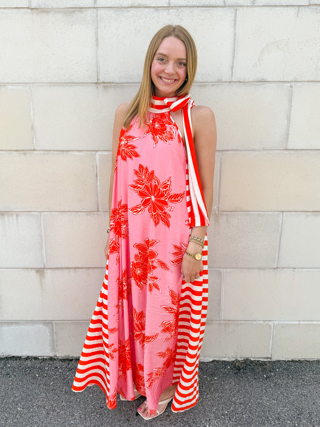 Isla Floral Midi Dress