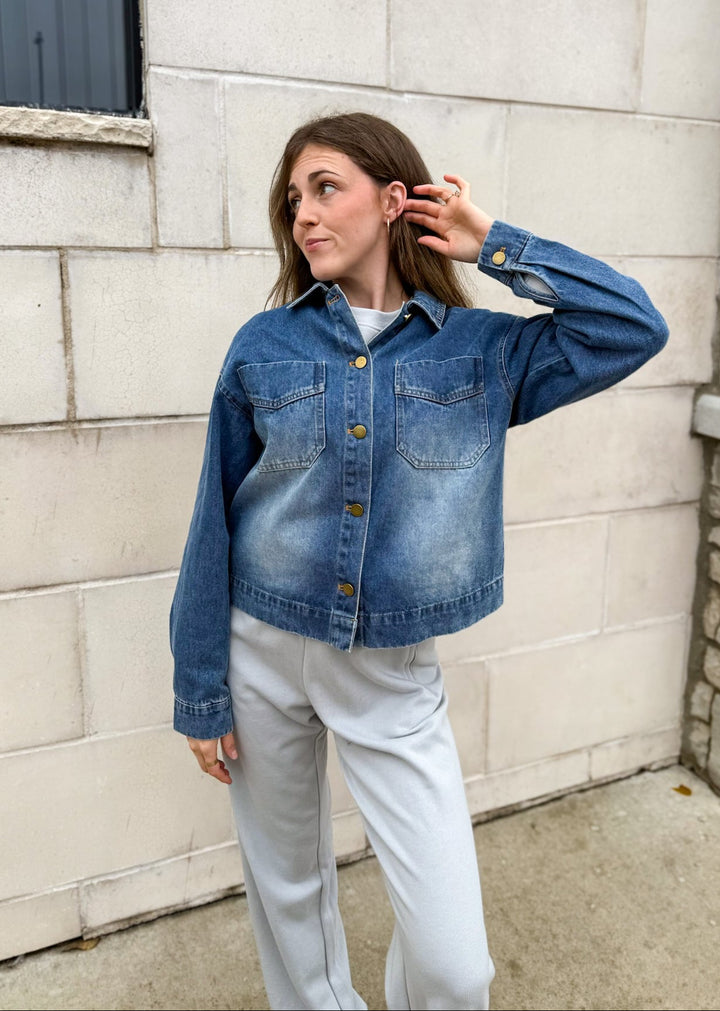 Oakley Denim Top