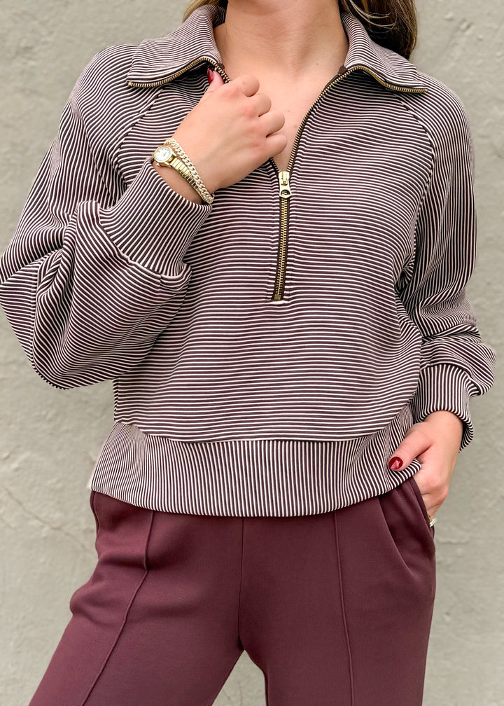 Varley Milano Half Zip Sweat