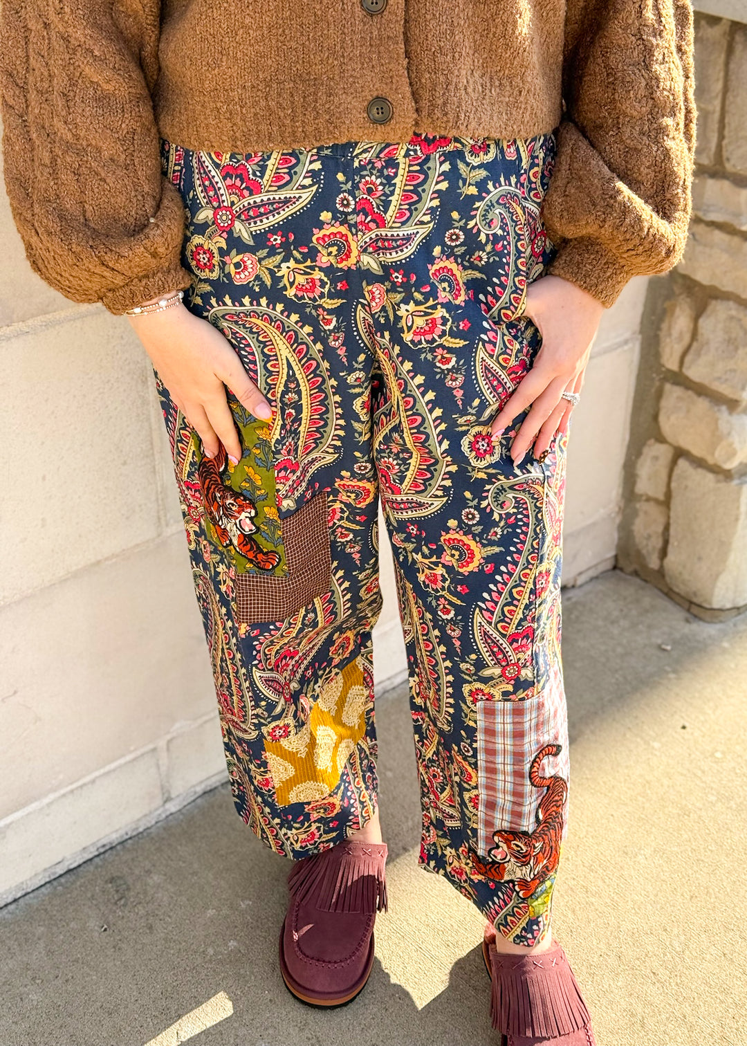 Ivy Jane Patch Floral Pants