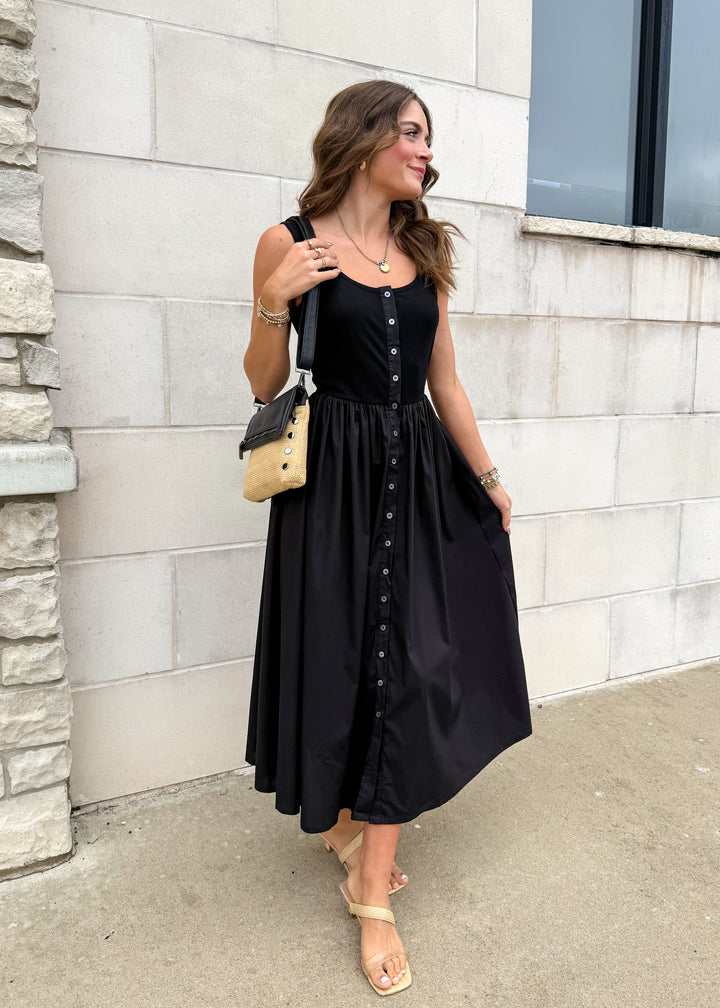 Six Fifty Alicia Poplin Midi Dress