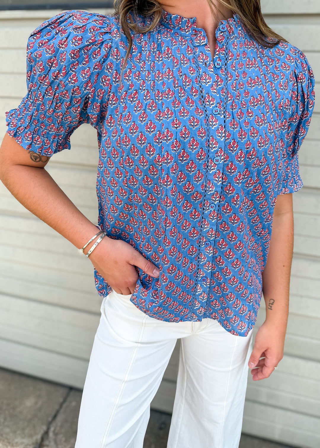 Ivy Jane Genevieve Floral Top