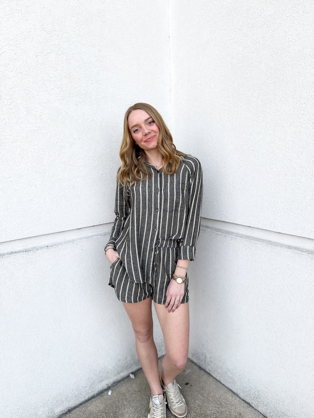 Z Supply The Perfect Linen Top - Black