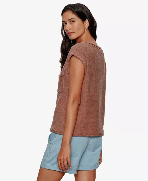 Sanctuary Clothing Easy Sweater Tee - Mud Bath