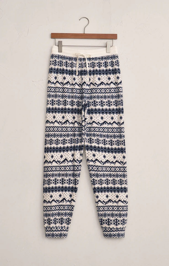 Z Supply Twilight Fairisle Jogger
