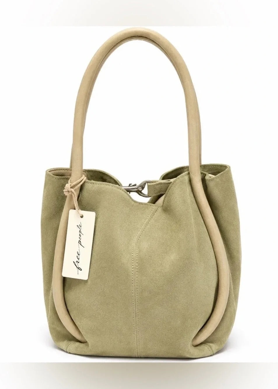 Free People Barlow Bucket Bag - Green