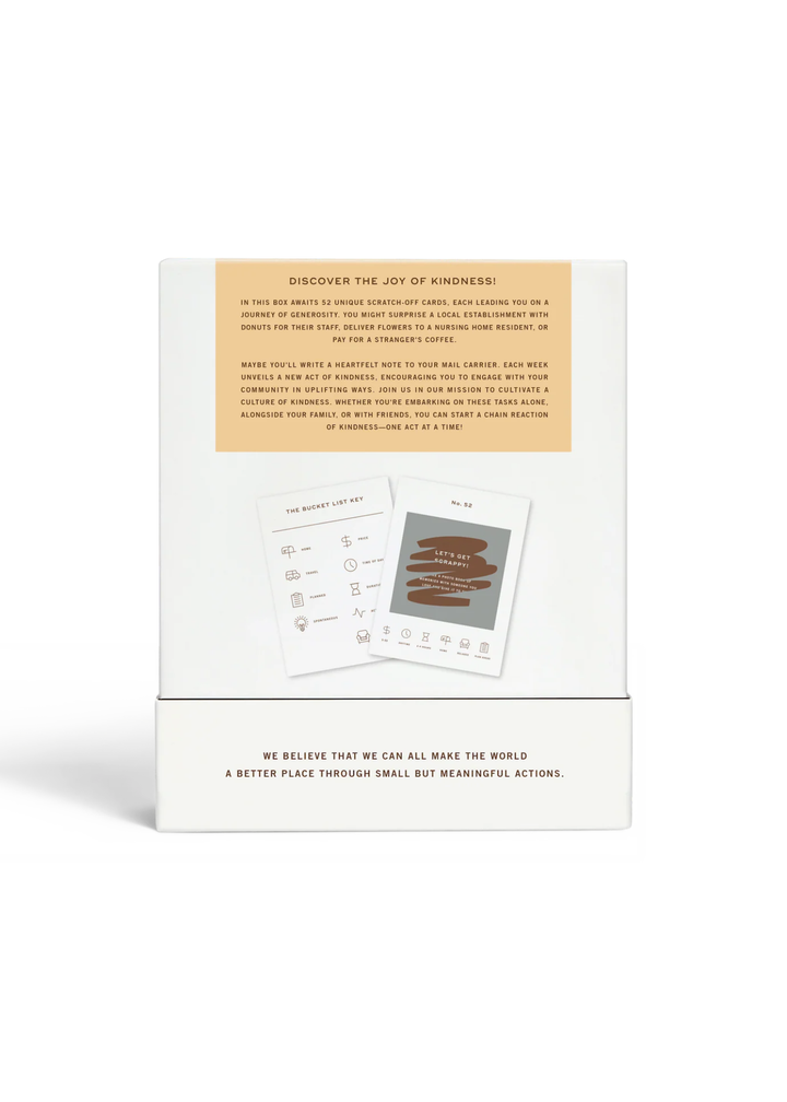 The Kindness Bucket List