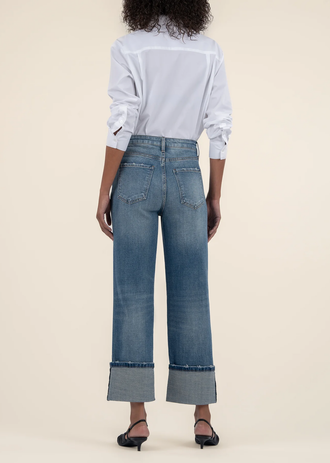 Kut From the Kloth Sienna High Rise Wide Leg Jeans