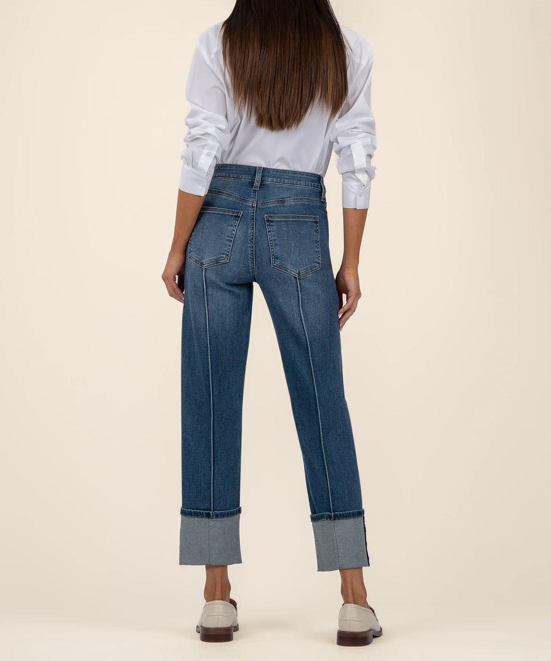 Kut From the Kloth Fay High Rise Fab Ab Straight Leg Jeans