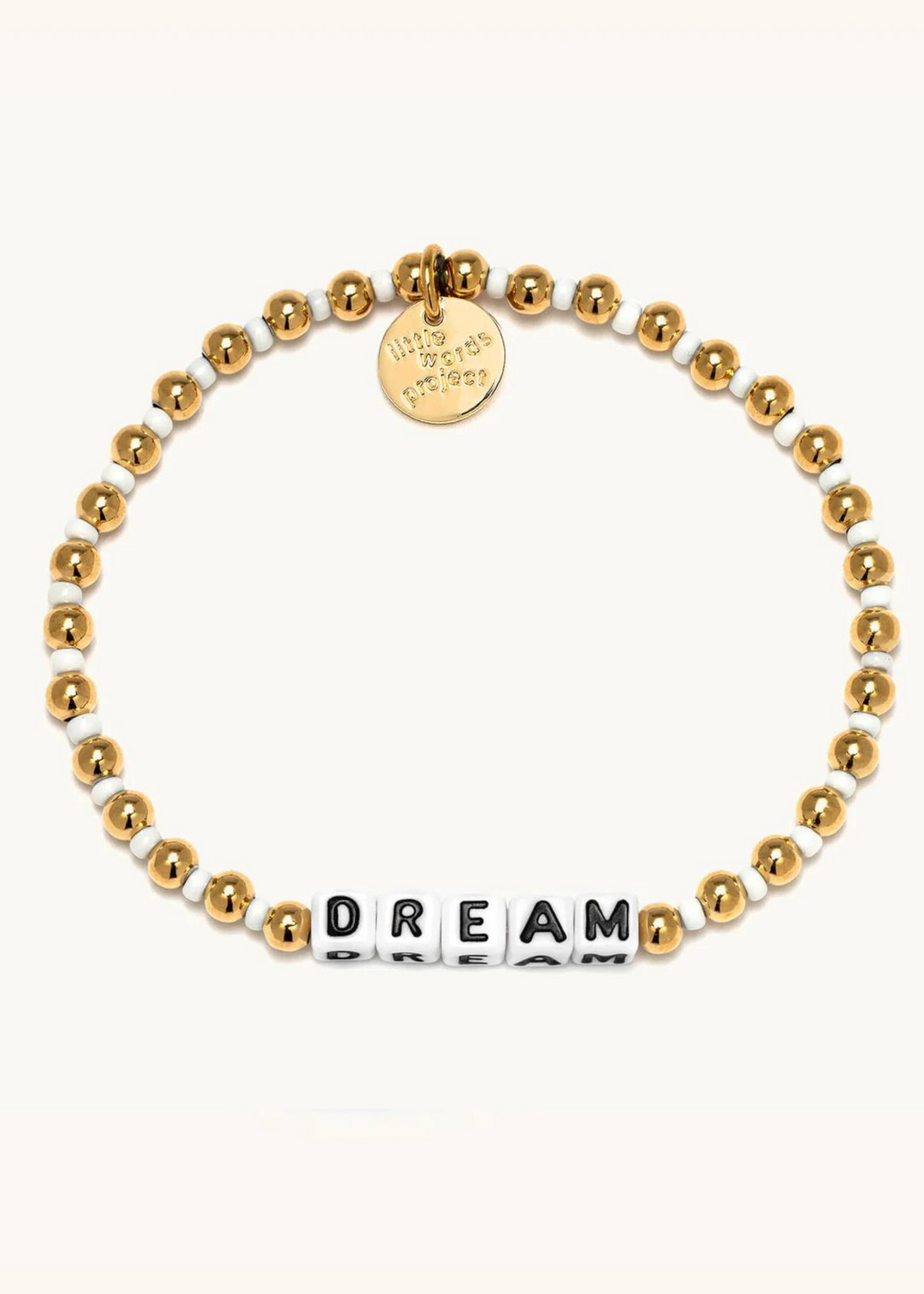 Little Words Project Dream Waterproof Bead Bracelet