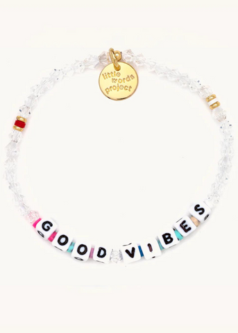 Little Words Project Good Vibes Bracelet