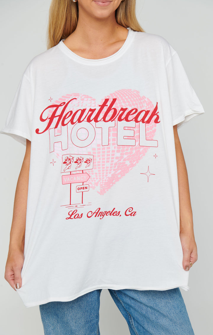 Show Me Your Mumu Airport Tee - Heartbreak Hotel Graphic