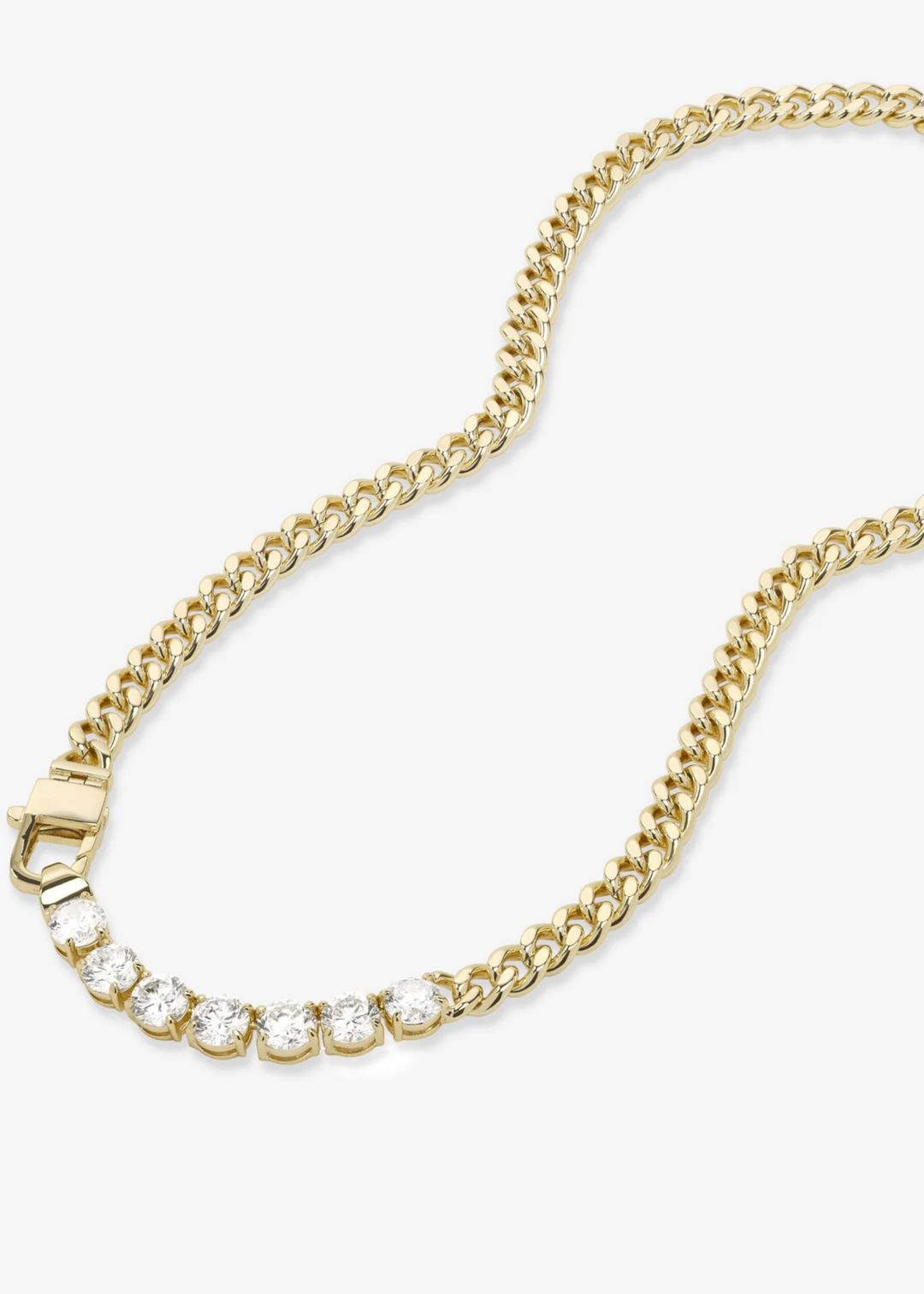 Melinda Maria Julian Loves Diamonds 18" Necklace - Gold