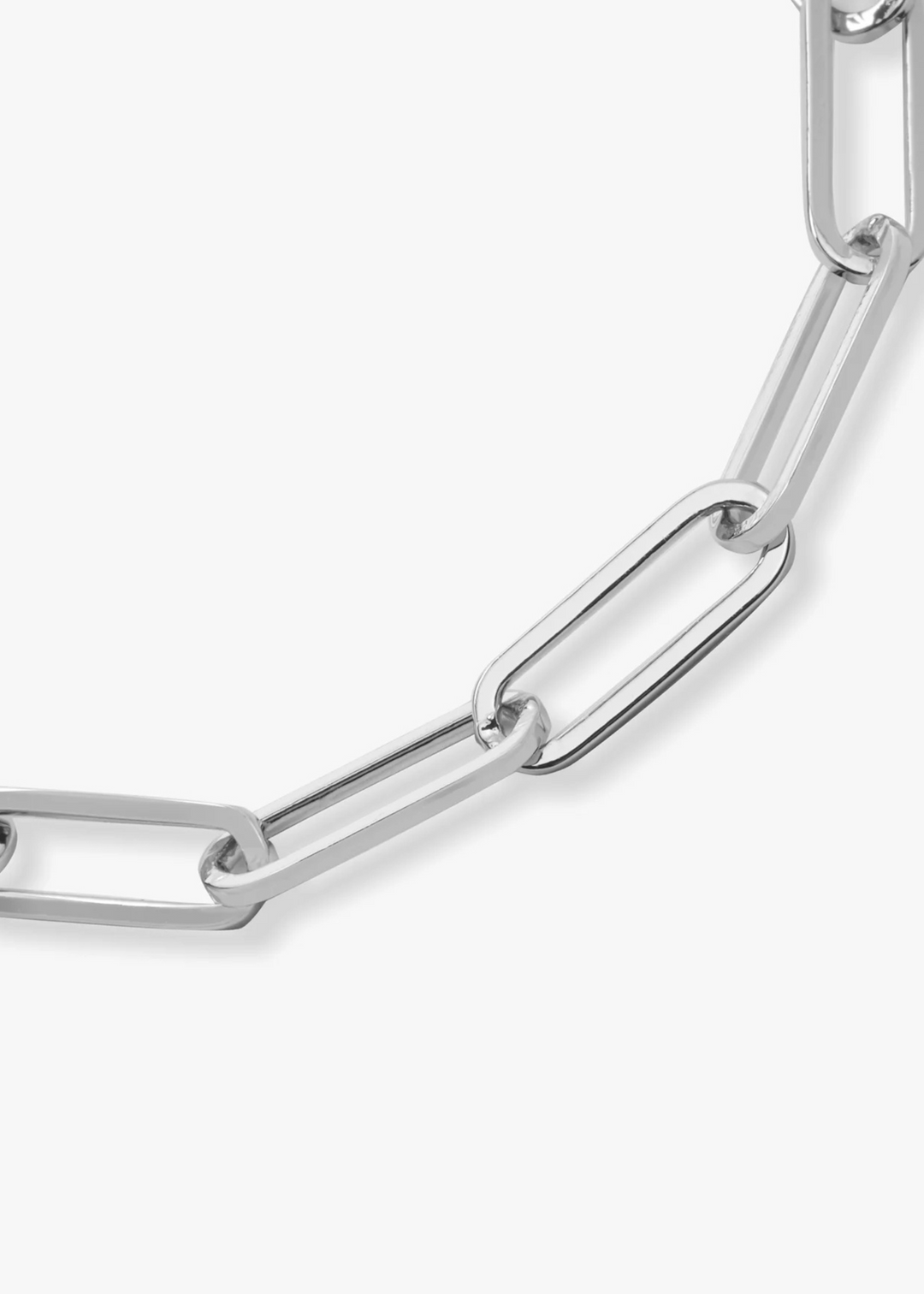 Melinda Maria Samantha Chain Link Bracelet - Silver