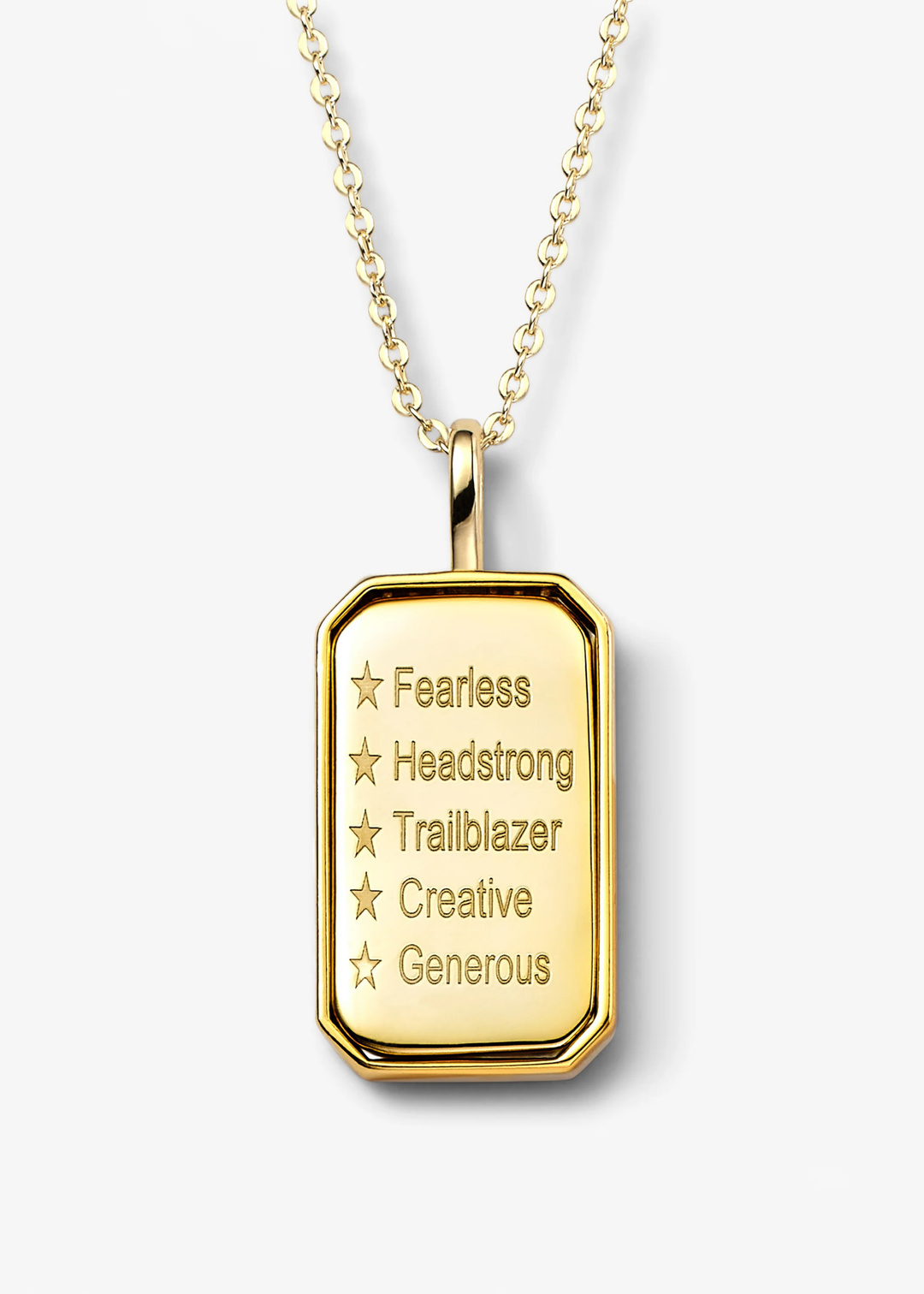 Melinda Maria Zodiac Amulet Necklace - Gold