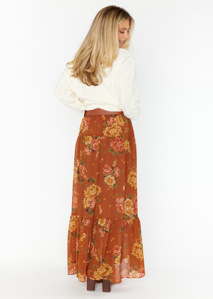 Show Me Your Mumu Larina Midi Skirt