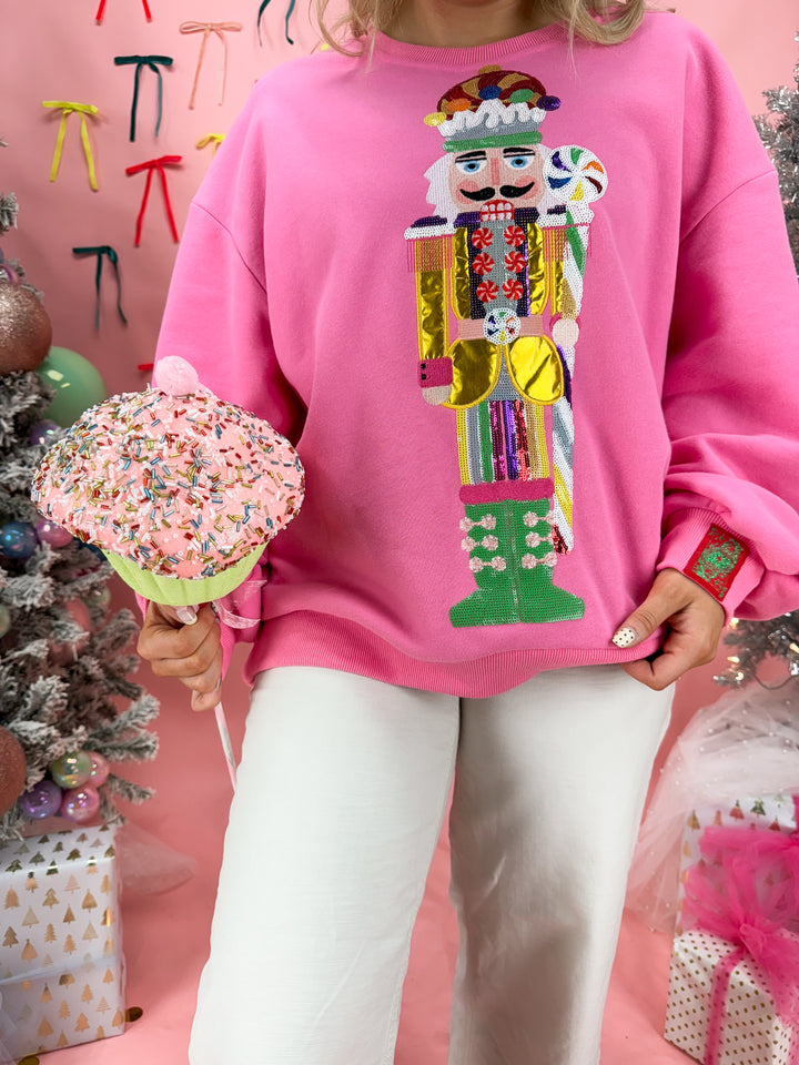 Queen of Sparkles Candyland Nutcracker Sweatshirt
