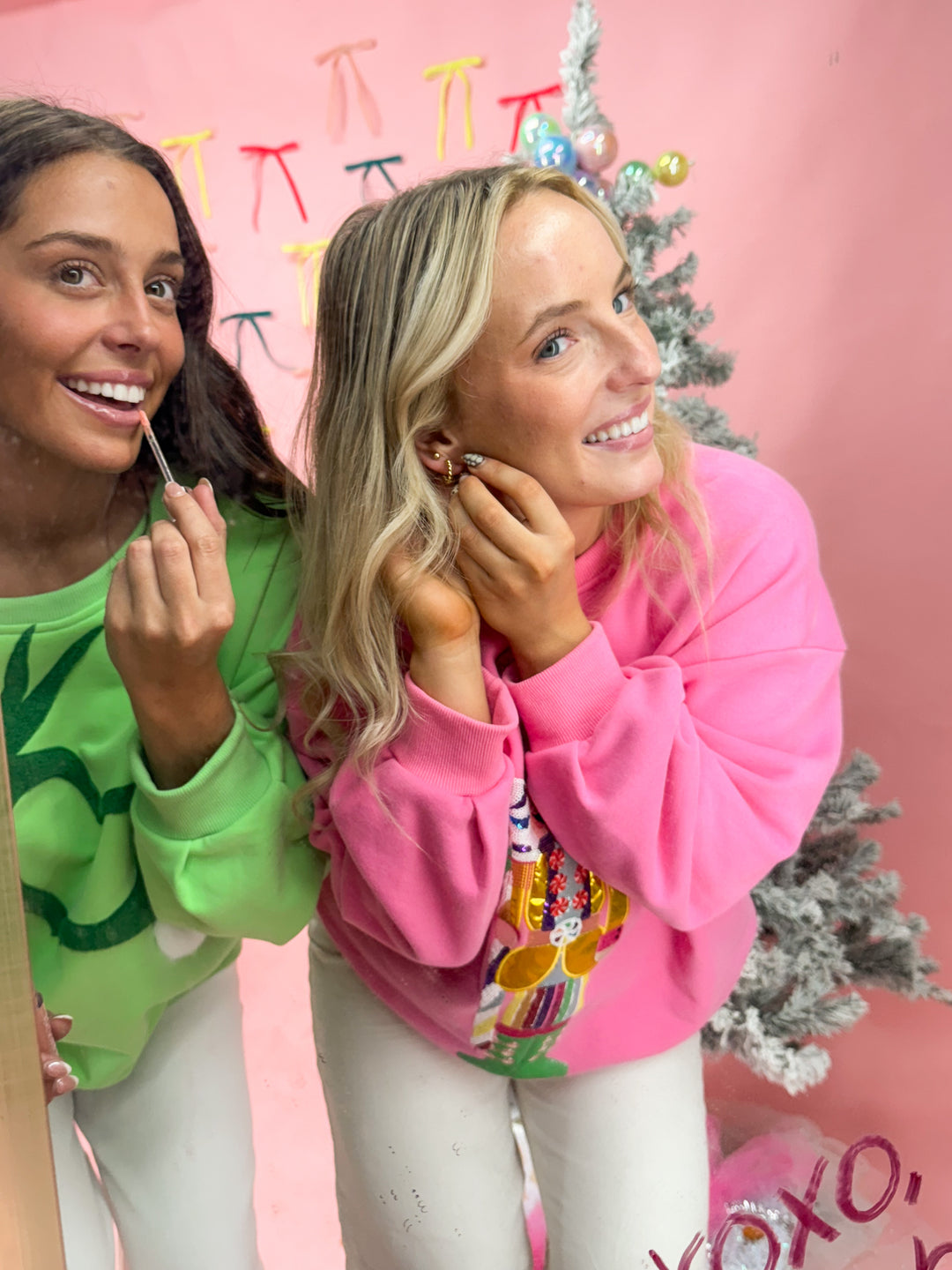 Queen of Sparkles Grinch Heart Sweatshirt