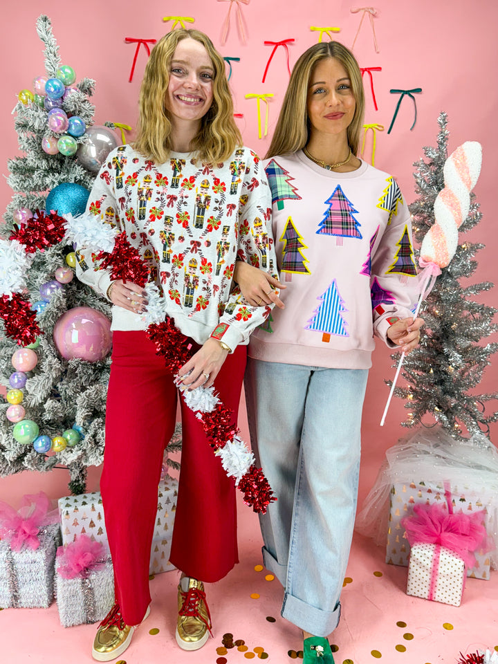 Queen of Sparkles Christmas Tree Sweatshirt