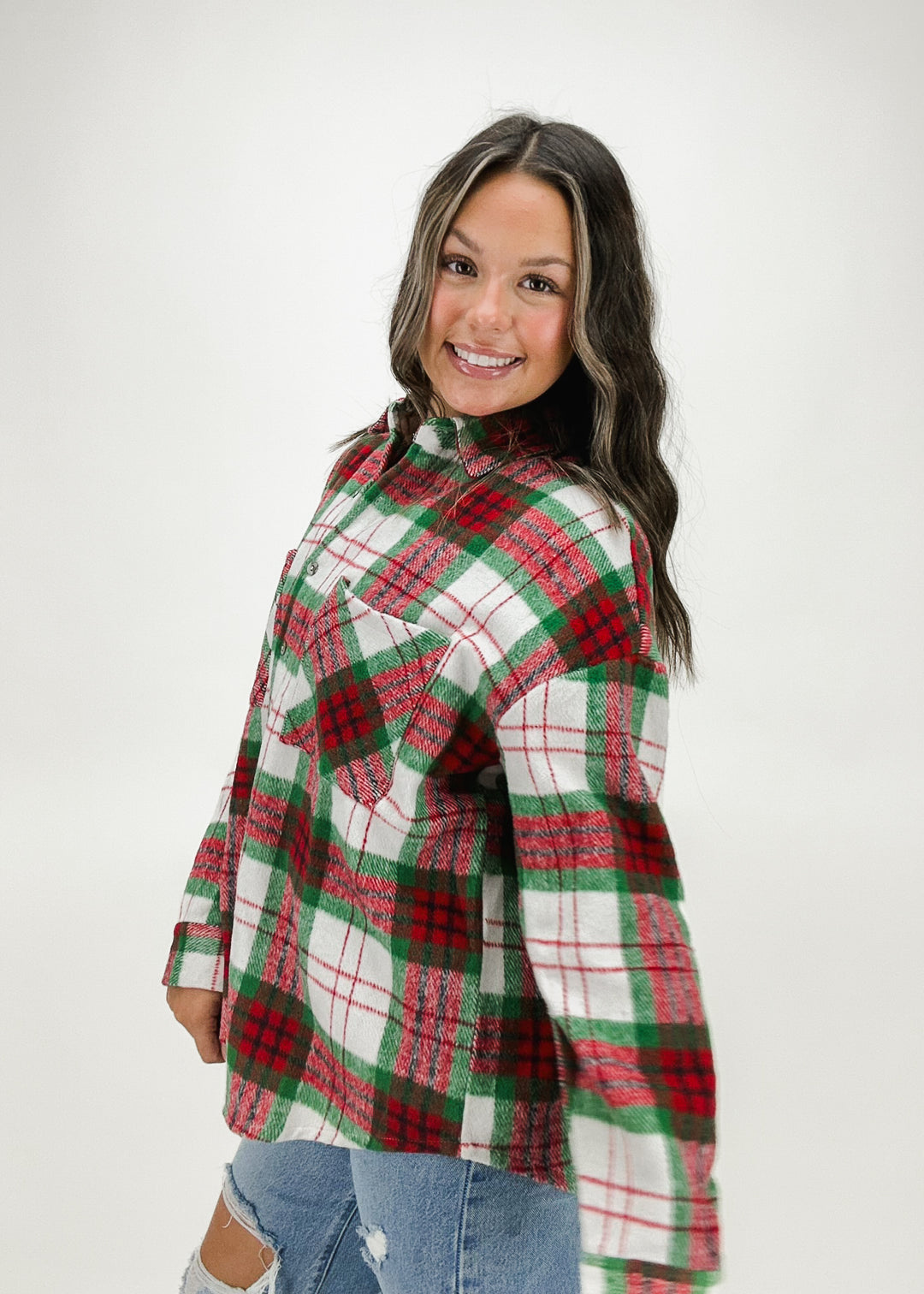 Adeline Plaid Shacket