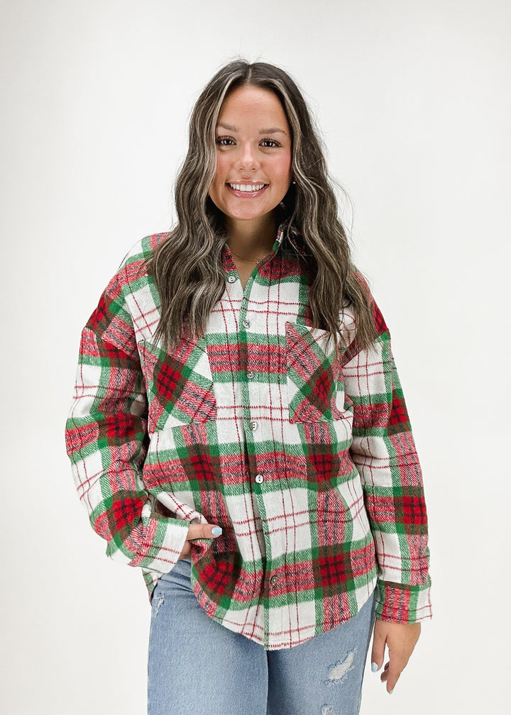 Adeline Plaid Shacket