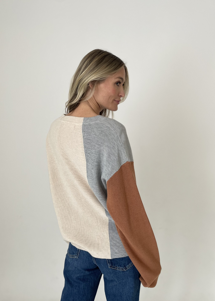 Six Fifty Naomi Side Slit Sweater