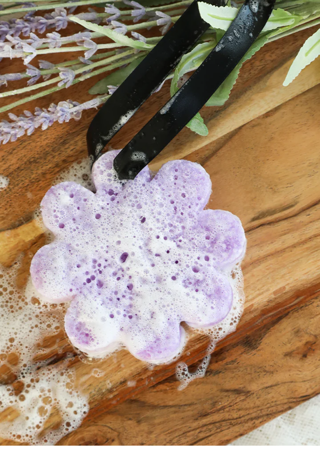 Wild Flower Soap Sponge - French Lavender