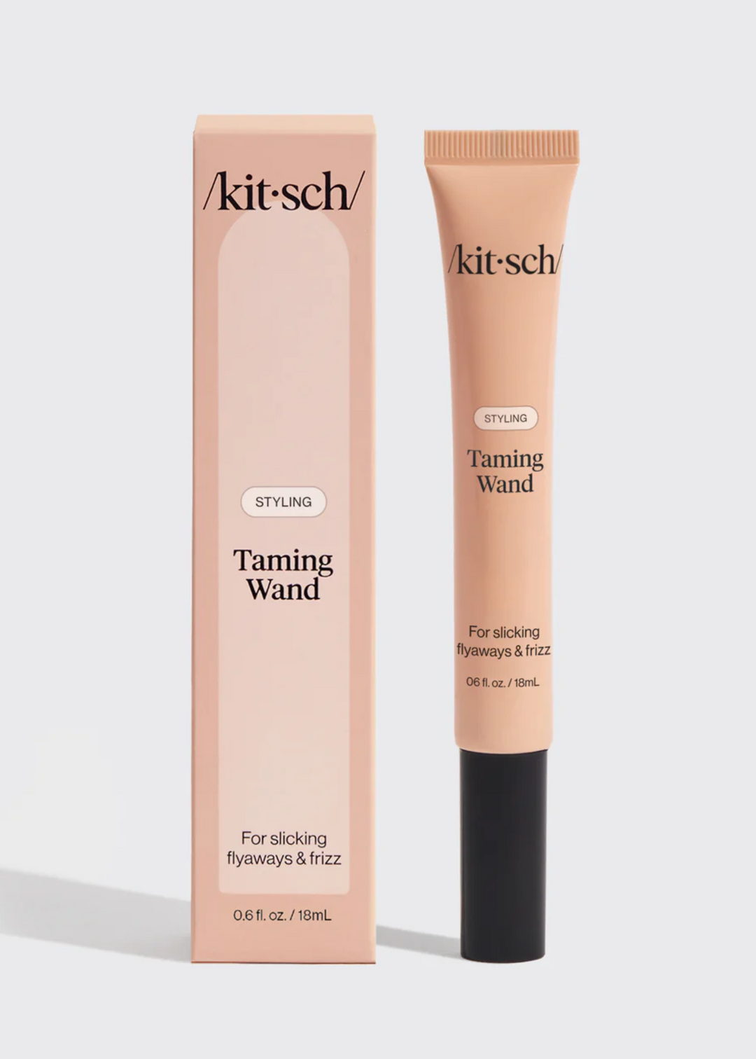 Kitsch Taming Wand product with packaging on a light gray background
