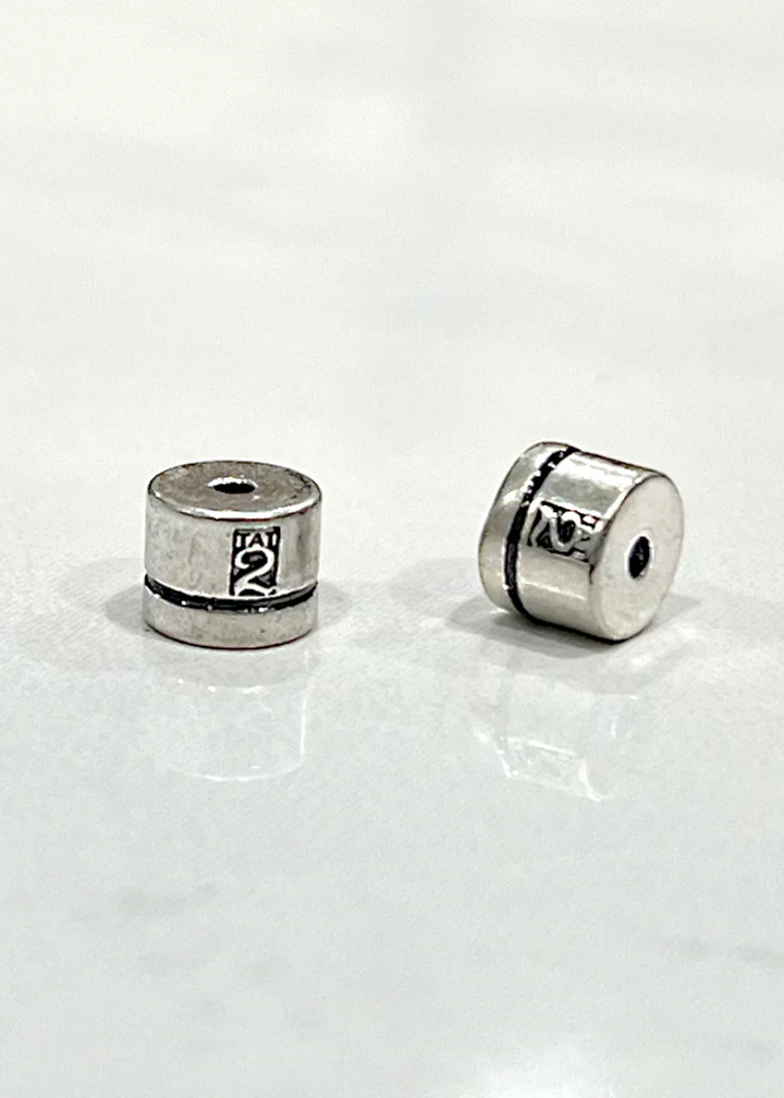 Tat2 Designs Vintage Silver Mini Alma Hoops