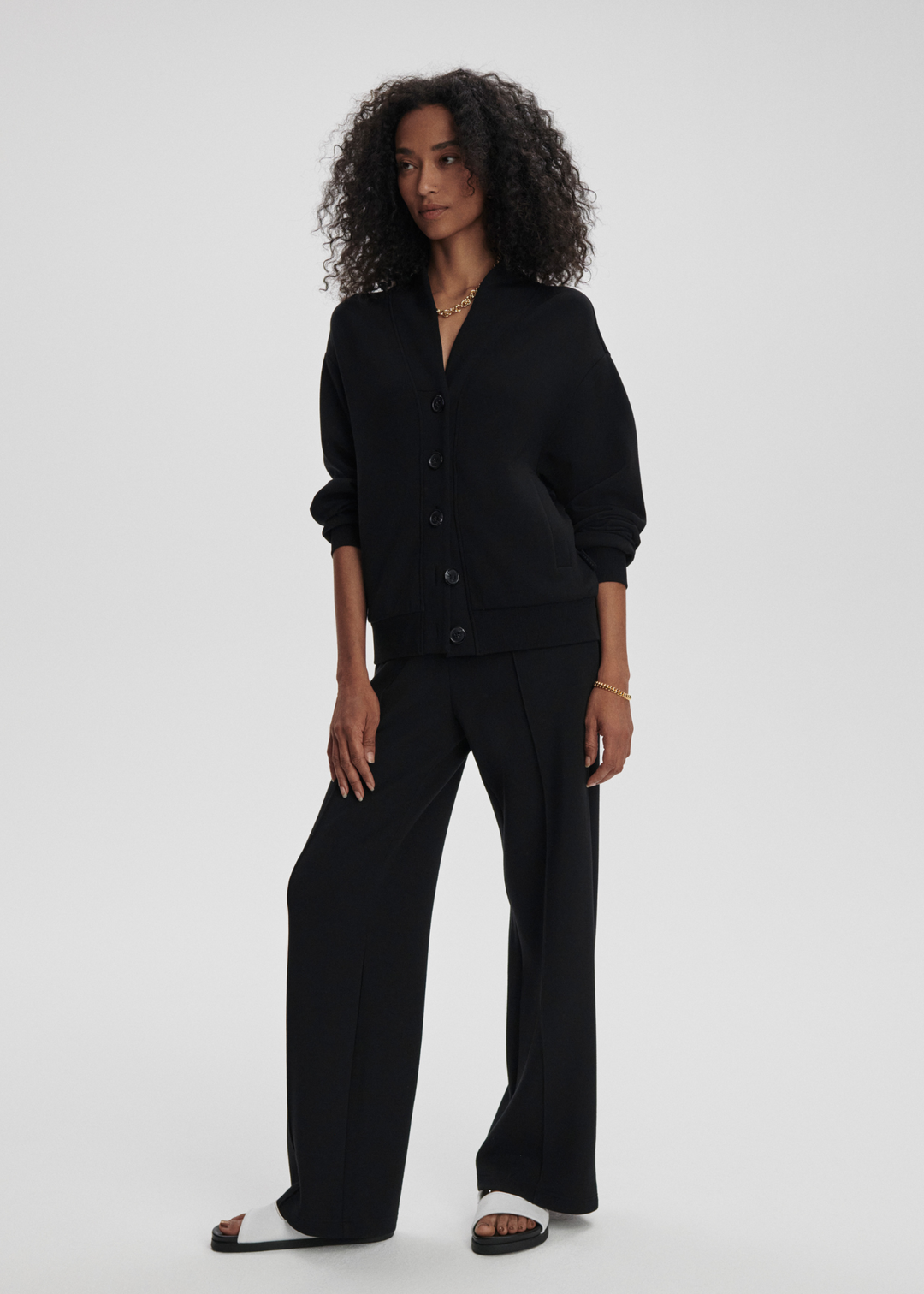 Varley The Wide Leg Pant - Black