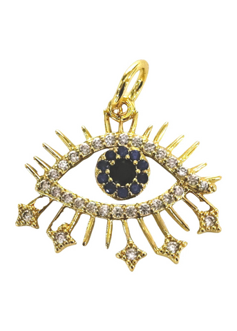 Evil Eye Charm - Gold