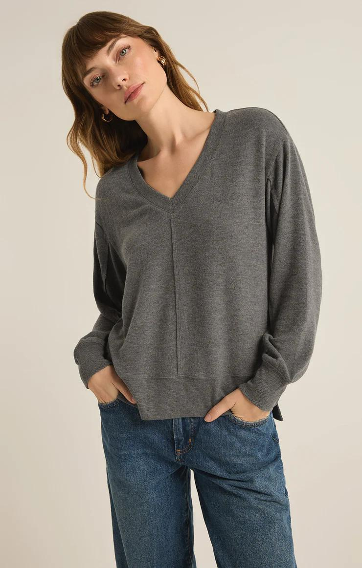 Z-Supply Wilder Cloud V-Neck Top