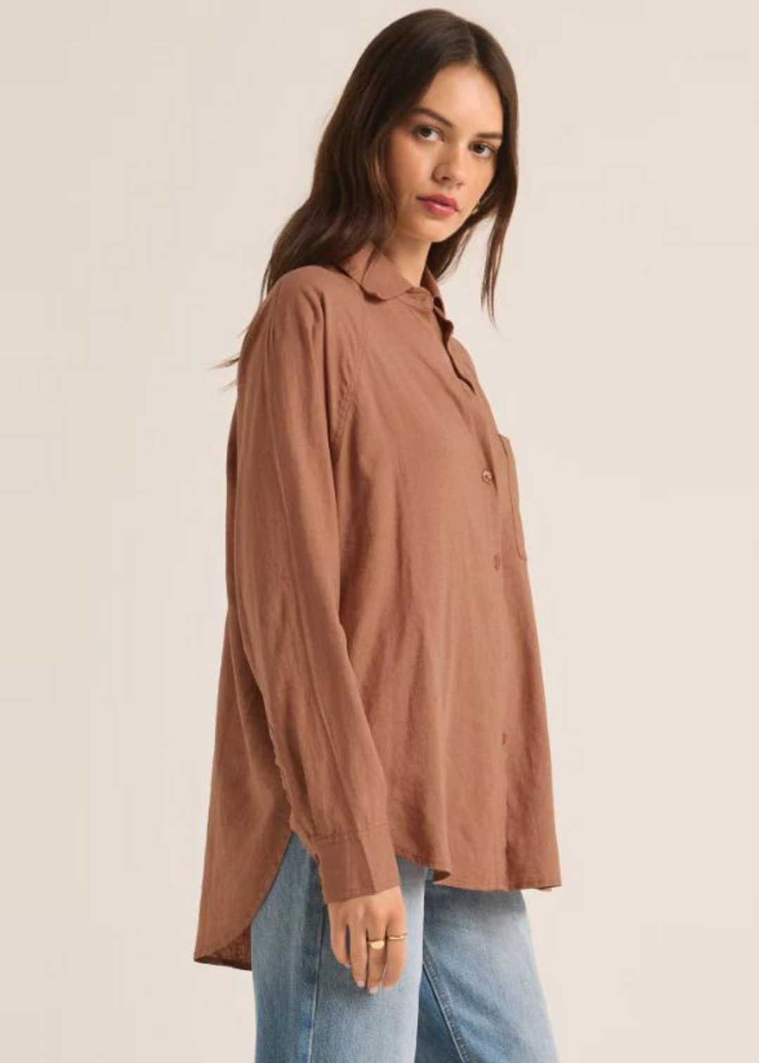 Z Supply The Perfect Linen Top