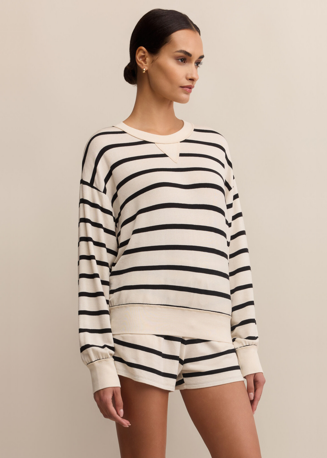 Z Supply Stand Out Striped Sweatshirt
