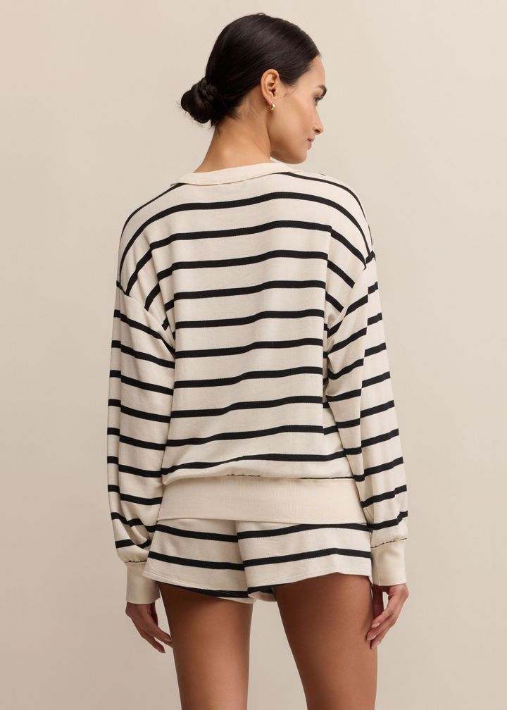 Z Supply Stand Out Striped Sweatshirt