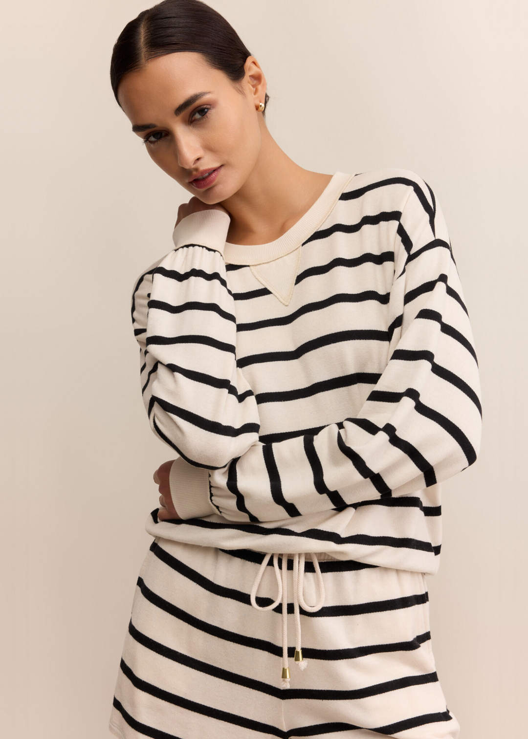 Z Supply Stand Out Striped Sweatshirt