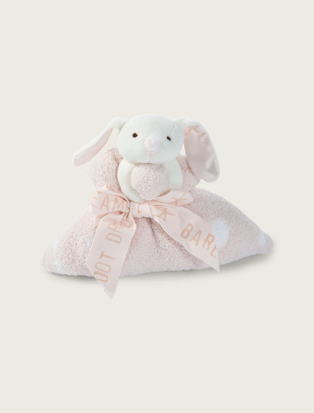 Barefoot Dreams CozyChic Dream Buddie - Pink/White Bunny