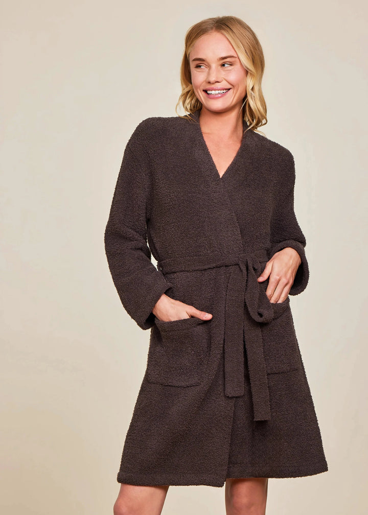 Barefoot Dreams CozyChic Solid Robe in Java