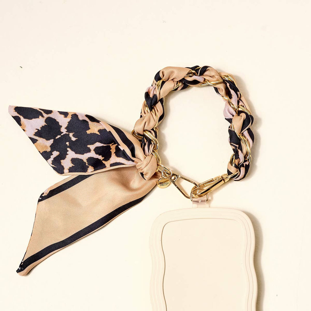 Call Me Later Phone Scarf – Cheetah