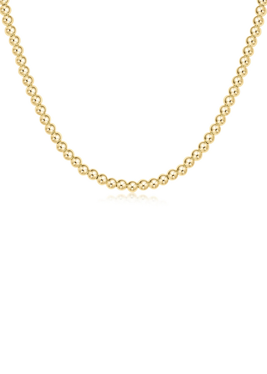 enewton Designs 15" Choker Classic Gold - 4mm Bead