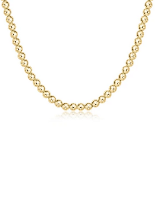 enewton Designs 15" Choker Classic Gold - 5mm Bead