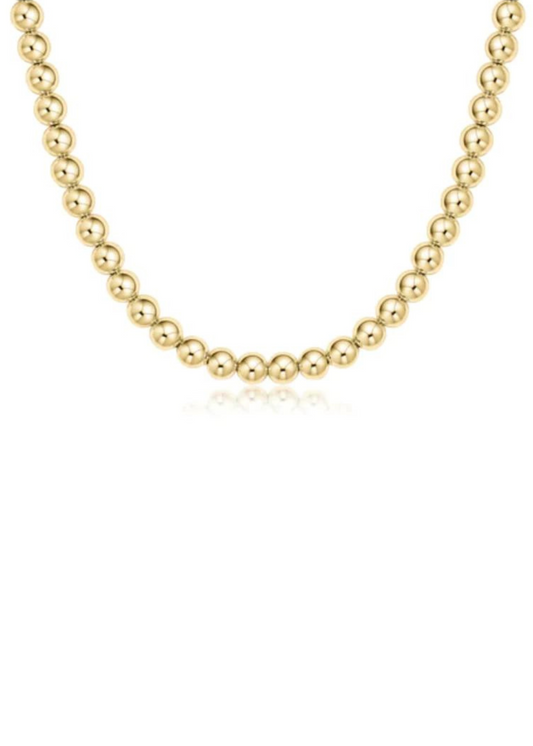 enewton Designs 17" Choker Classic Gold - 6mm Bead
