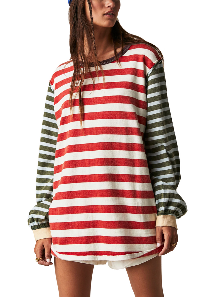 Free People Sawyer Stripe Tee