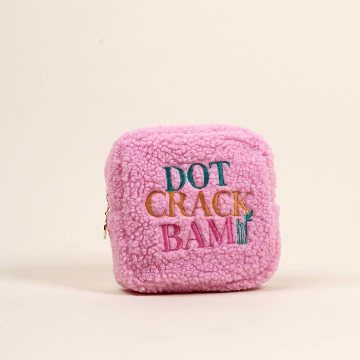Teddy Pouch – Square Dot Crack Bam