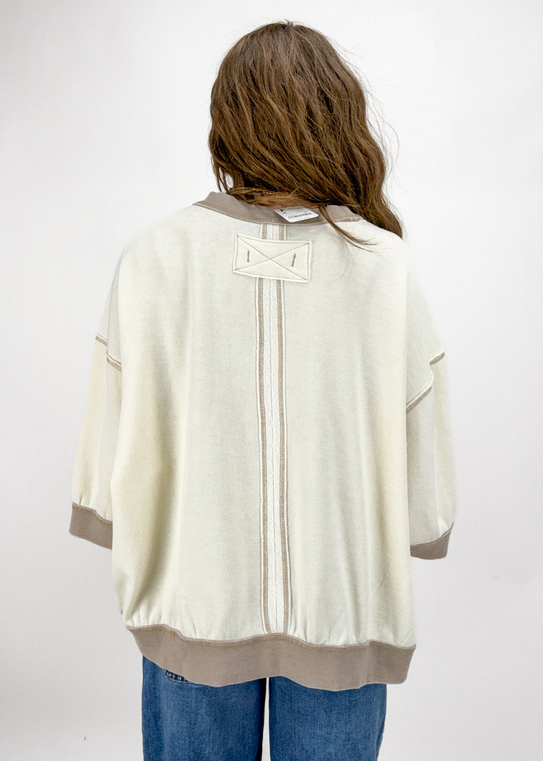 Free People Everything Pullover - Nilla Cream